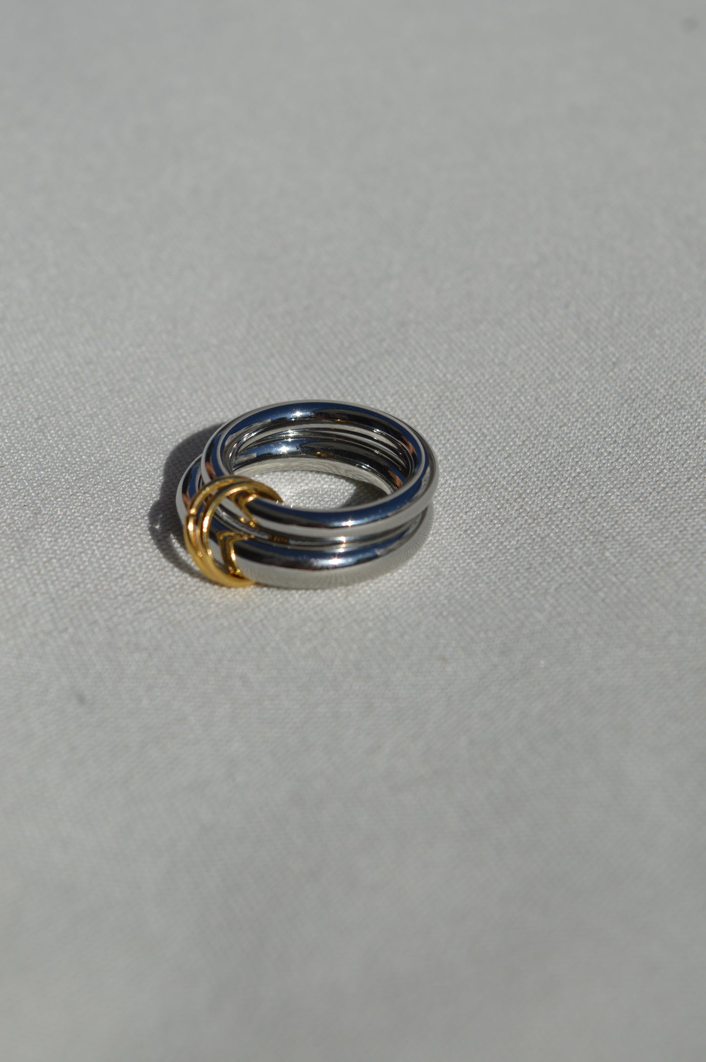 Asunta Double Stack Ring | Silber