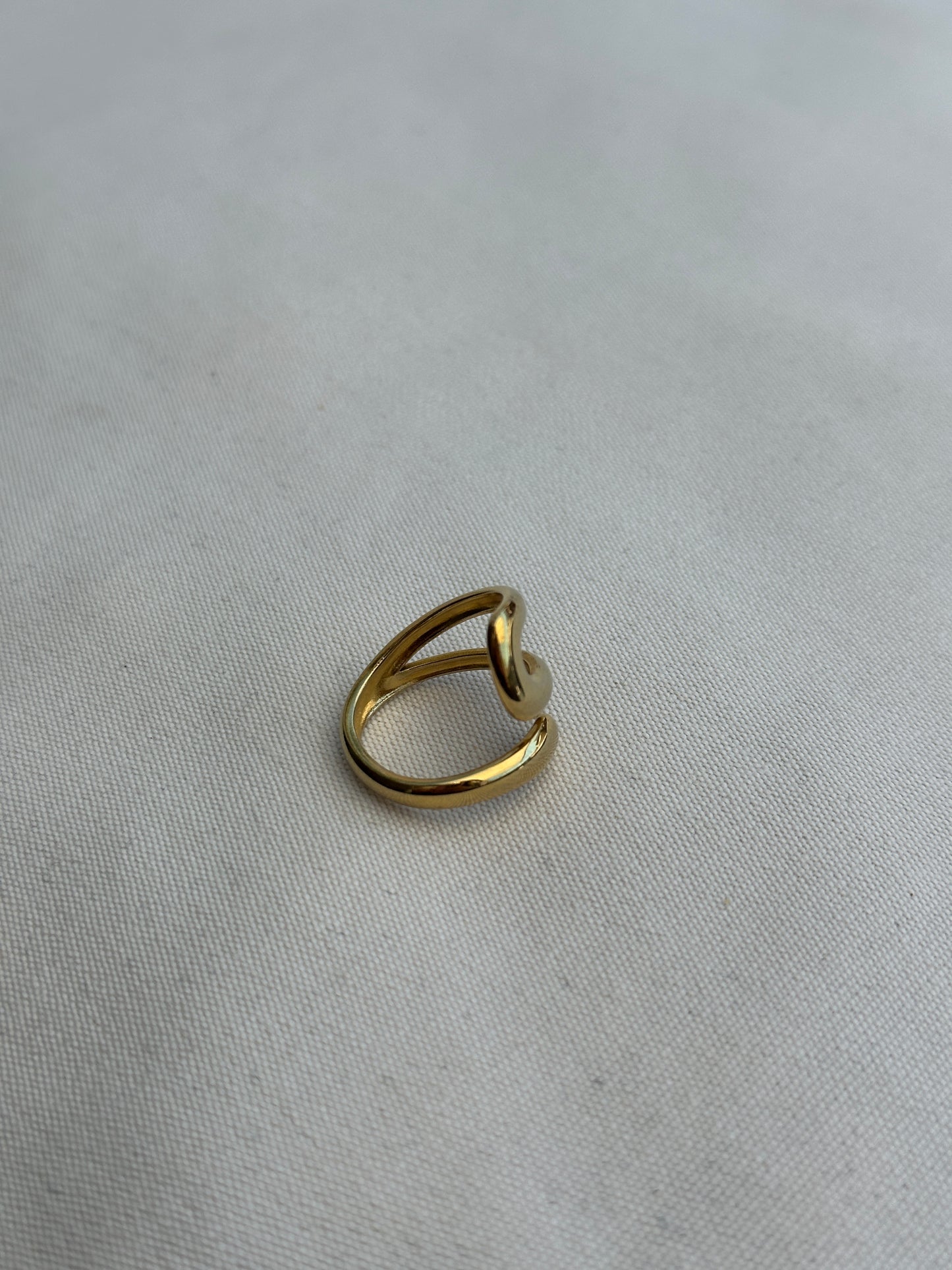 Elena Verstellbarer Ring | Gold