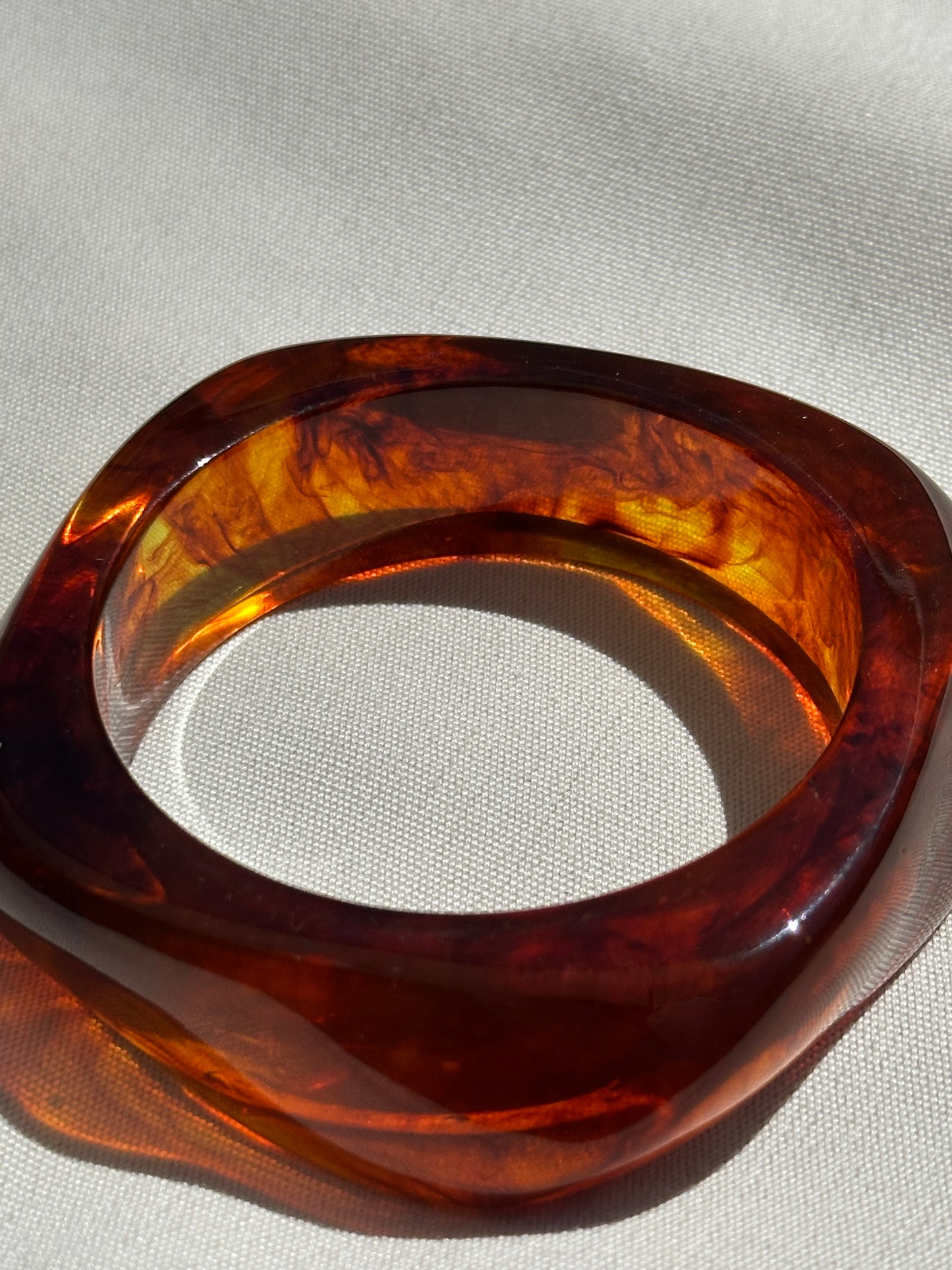 Amber Bangle Armreifen