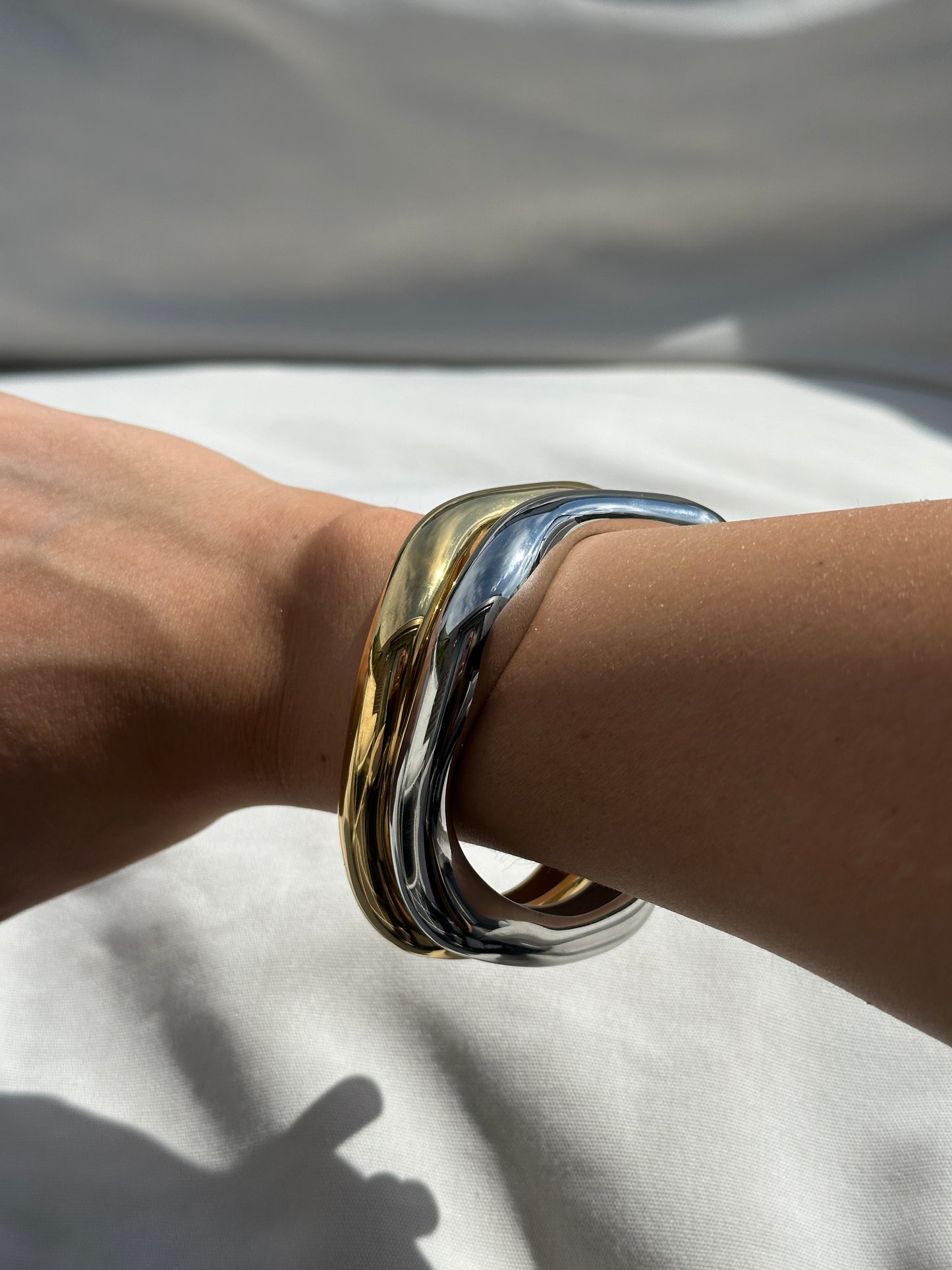 Alma Armreifen | Silber