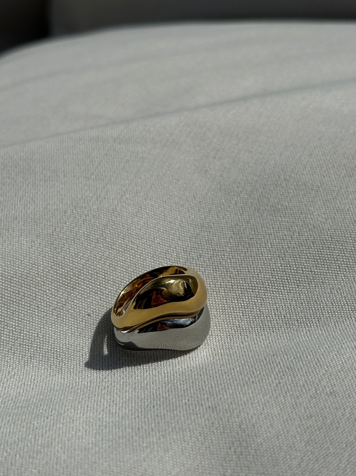 Svea wellenförmiger-Ring | Silber