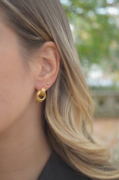 Vira Studs Mini Ohrringe | Gold