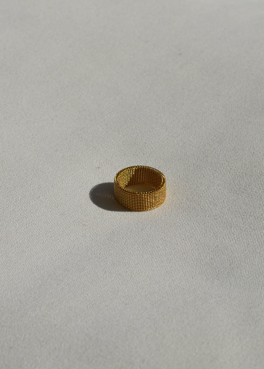 Liv flexibler Ring | Gold