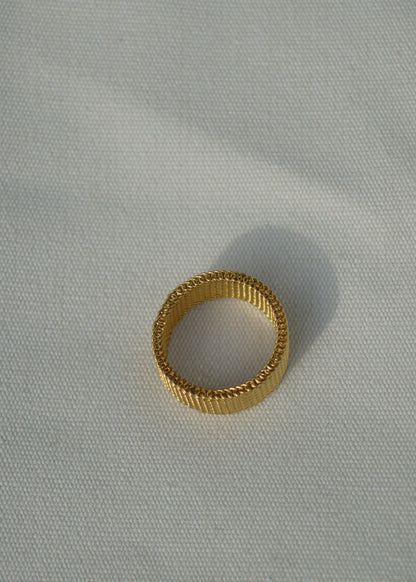 Liv flexibler Ring | Gold