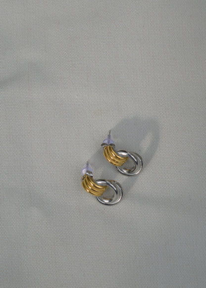 Vira Studs Ohrringe | Gold & Silber