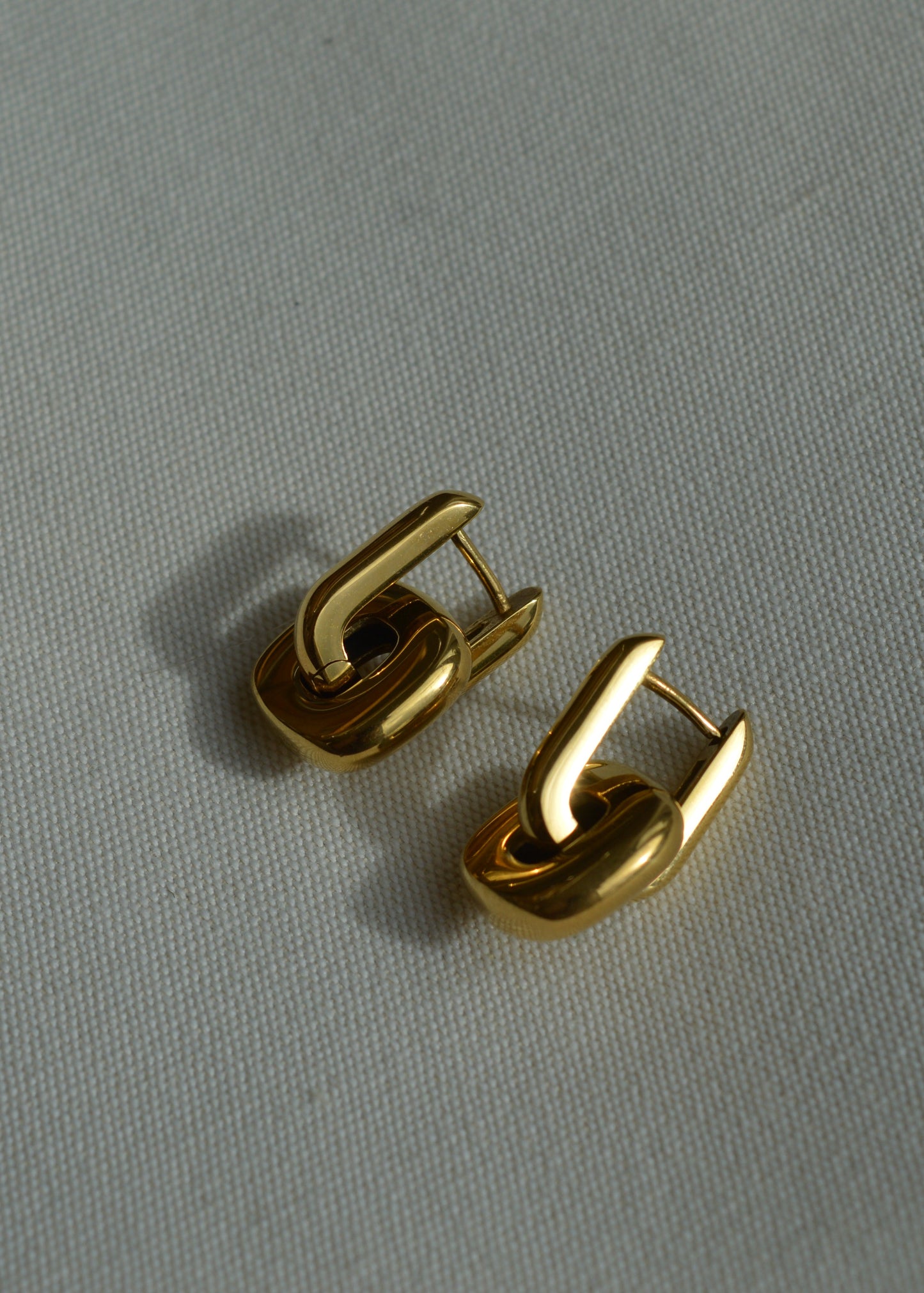 Astrid Edge 2-in-1 Ohrring | Gold