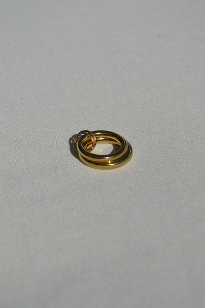 Asunta Double Stack Ring | Gold