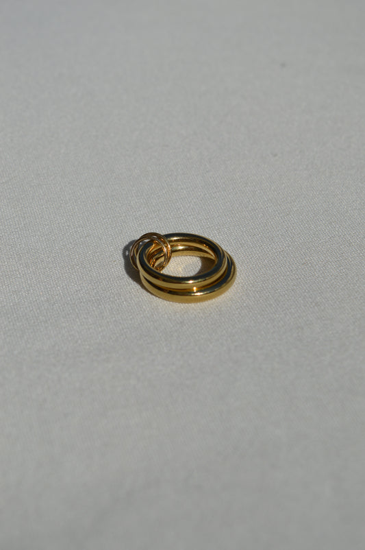 Asunta Double Stack Ring | Gold