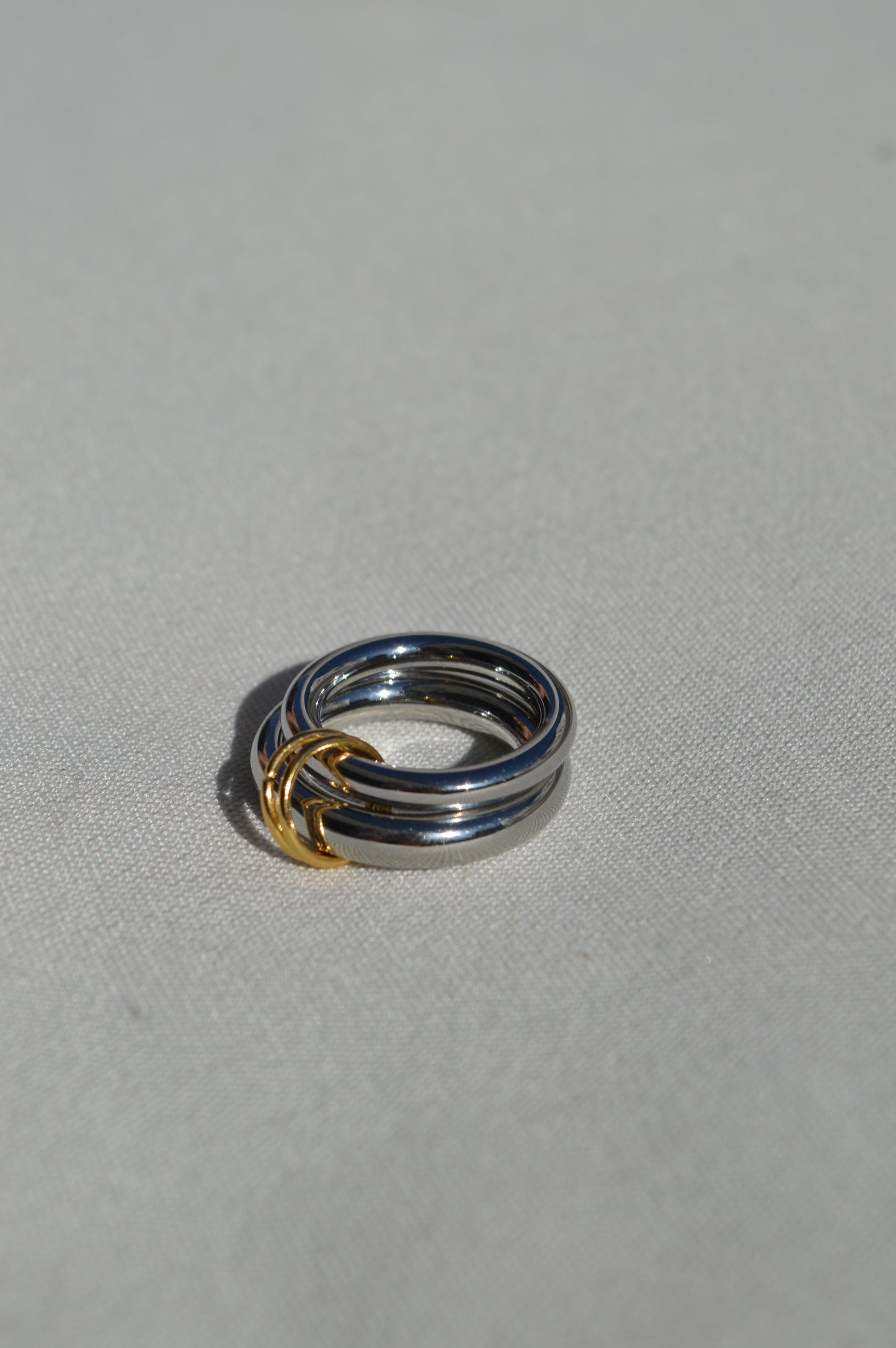 Asunta Double Stack Ring | Silber