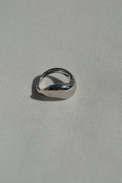 Svea wellenförmiger-Ring | Silber