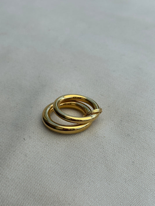 Asunta Double Stack Ring | Gold