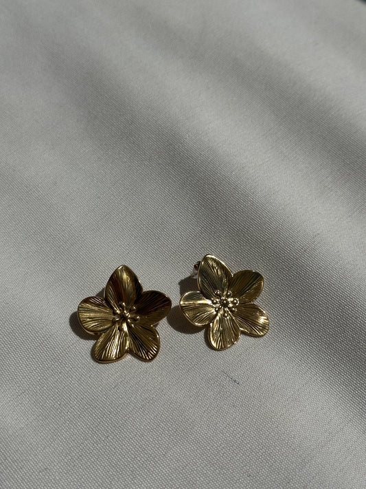 Tilda Blossom Bold Ohrringe | Gold