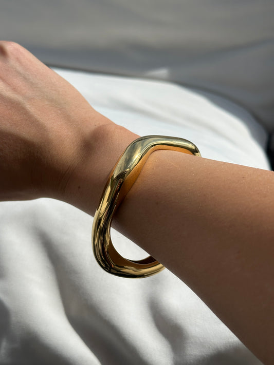 Alma Armreifen | Gold